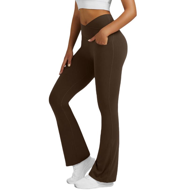 Women's High Waist Bootcut Yoga Pants - Flare Leggings for Gym, Running, Outdoor, and Formal Wear