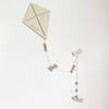 Wall Decoration Baby Gifts Children's Room Kite Wall Sticker Nursery Ornaments Kite Wall Ornaments Wood Hanging Pendant