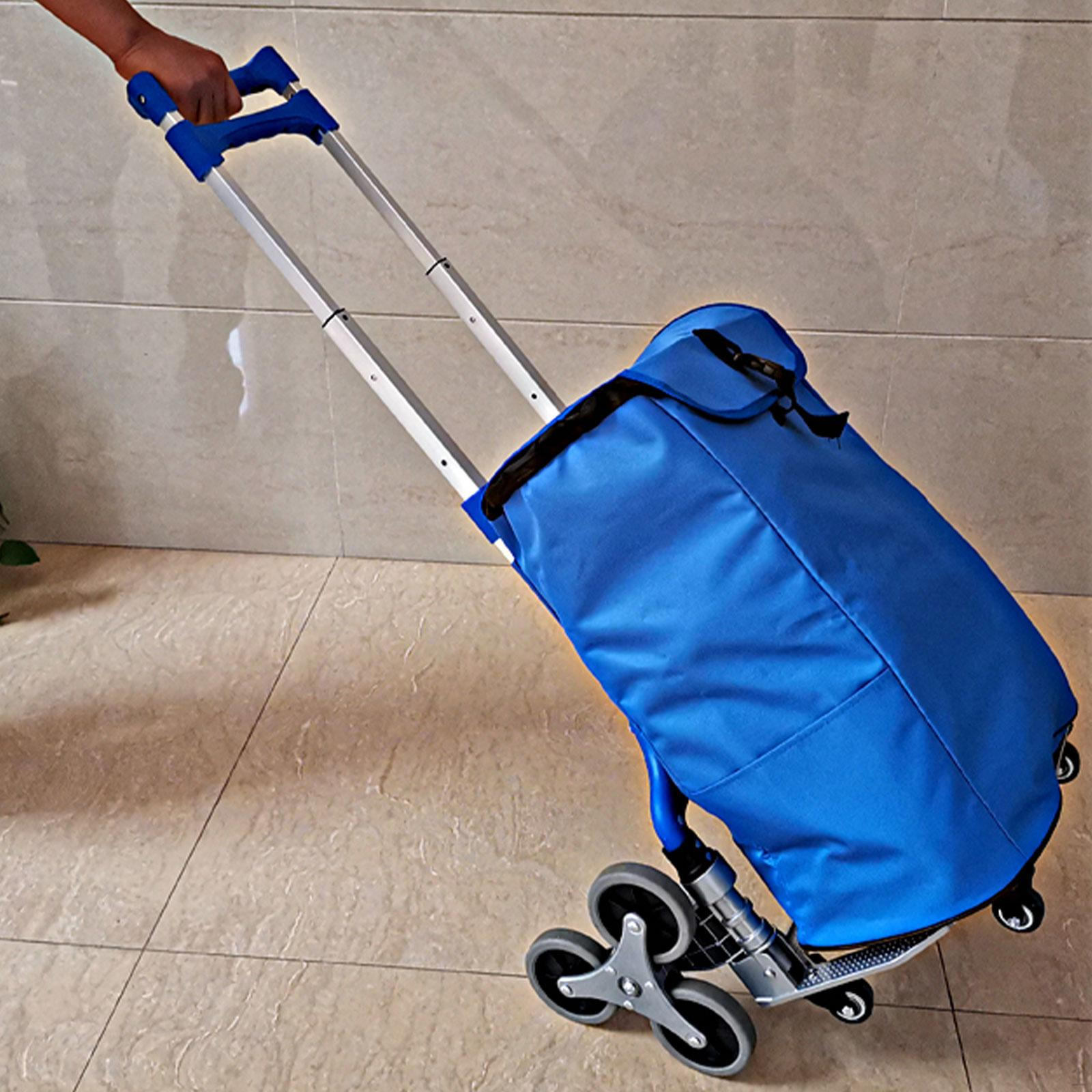 

Сумка для тележки для покупок, вкладыш, легкая износостойкая тележка синий