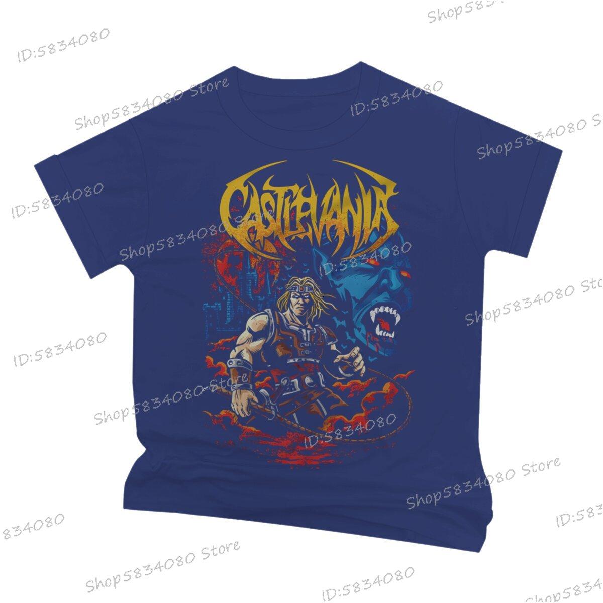 Castlevania Anime Printed Cool TShirt Unisexs Womens Anime Harajuku Soft Tee Castlevania Gift for Him Street Style Cool TShirts S