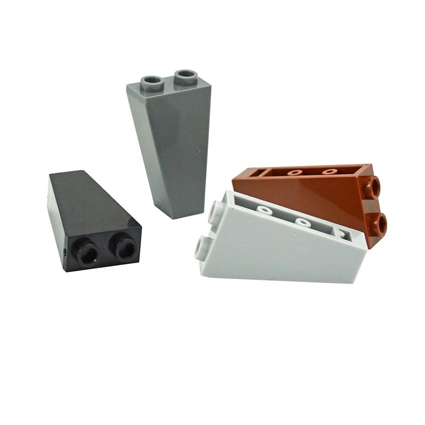 Sklon obrácený 2x1x3 Stavebnice Kompatibilní 2449 Technické díly DIY Sestavovací částice Skloněná plocha Obrácené cihličky MOC Hračky