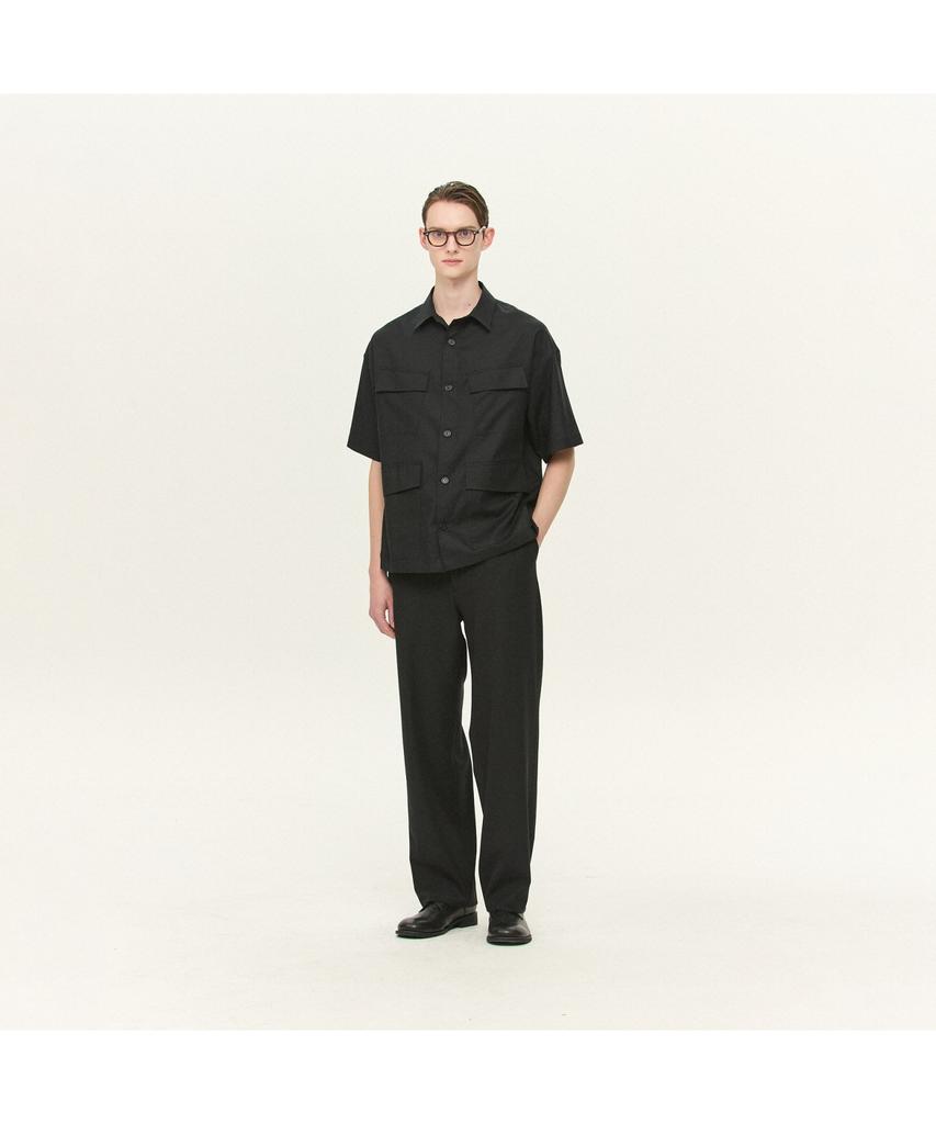 Kaembeulijimembeoseu [Movere X Roliat] Relax Pants - Black Mcpas26603Bkx