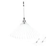 Adjustable Leaf Rake Retractable Expandable Stainless Steel Metal Lawn Yard Garden Hand Tool