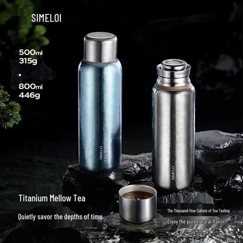 SIMELO Impression Kyoto Pure Titanium 500ml Insulated Mug