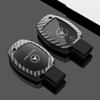 Carbon Fibre TPU Car Key Case Cover Shell Buckle Keychain For Mercedes Benz A B C S Class AMG GLA CLA GLC W176 W221 W204 W205