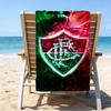 Flumi-nense Football Crest Printed Beach Towel, Super Soft Microfiber, Perfect Gift Birthday, for Pool, Beach, Travel, for Family and Friends