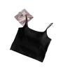 Summer Spicy Backless Camisole with Chest Pads: Bodycon Bandeau Top for Layering or Outerwear
