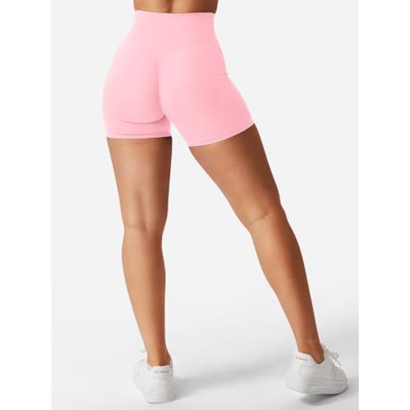 Hohe Taille Po-Hebende Schnelltrocknende Yoga-Shorts
