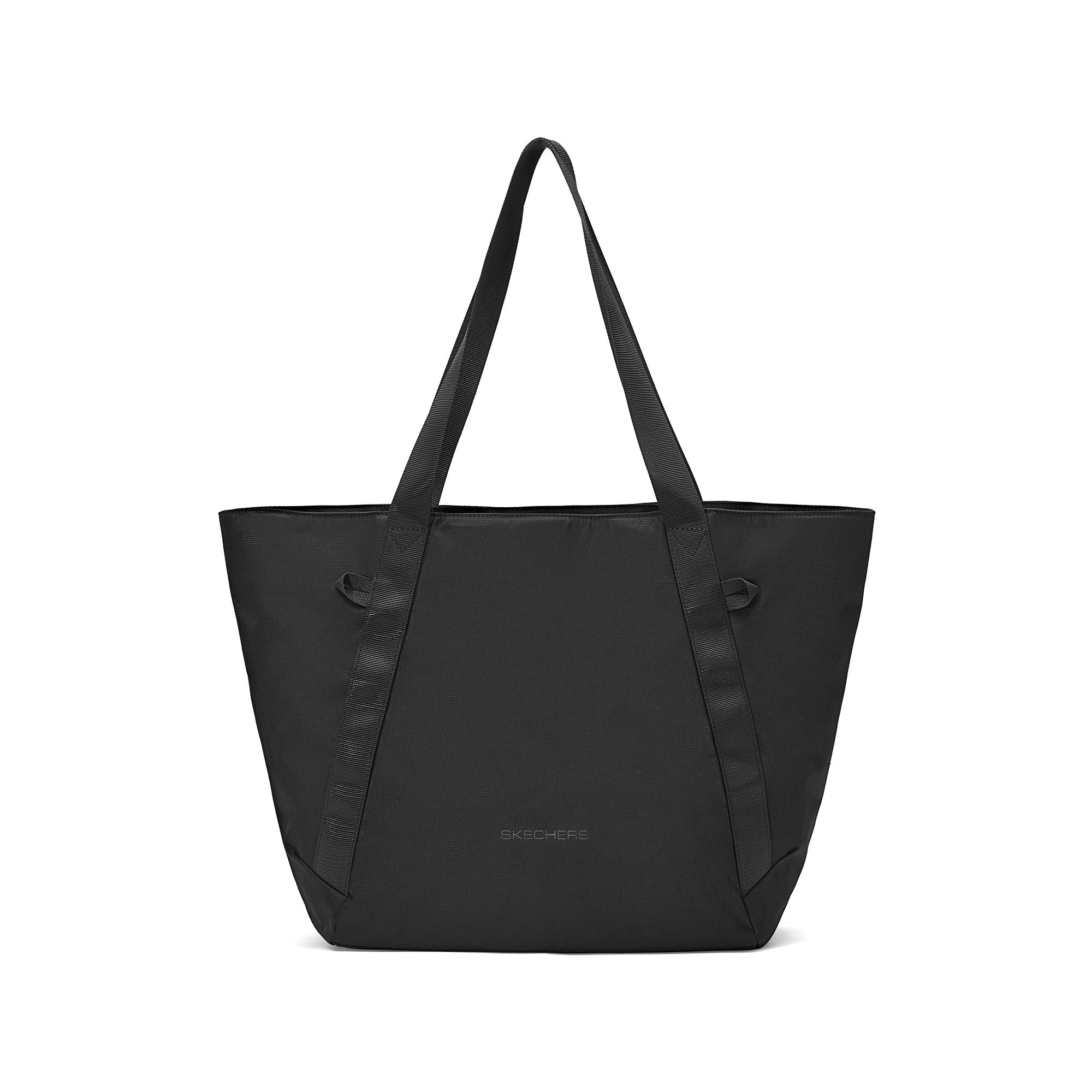 Skechers Logo Fabric Tote Bag Unisex Tote Bags Carbon-Black P225U112-0018 Carbon Black