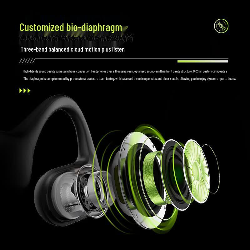 Langsdom BE10 Bone Conduction Sports Headphones