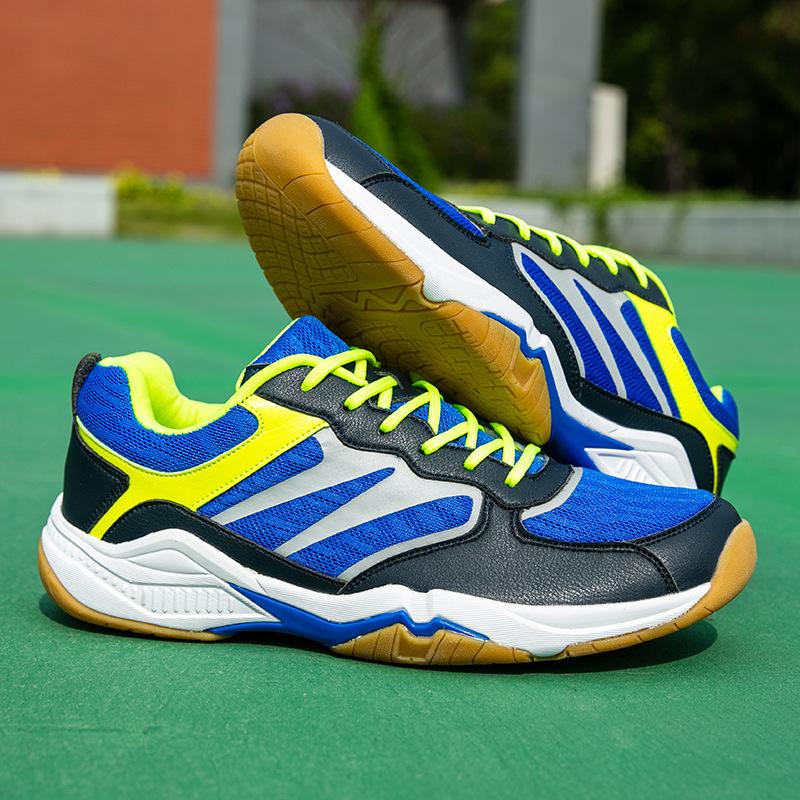 Mesh-Einsatz Sneaker Rutschfest Atmungsaktiv Badminton Schuhe Freizeit Mode Tennis Schuhe