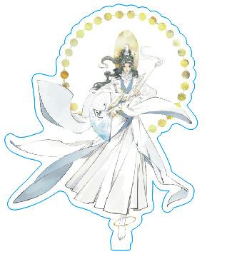Anime Heaven Official'S Blessing Acrylic Figure Stand Model Anime Desk Decoration Collection Plate Holder Cosplay