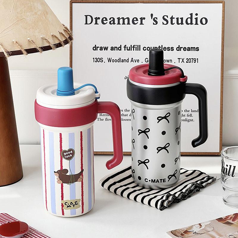 Stainless Steel Insulated Travel Mug With Leakproof Lid For Office And Outdoor Use