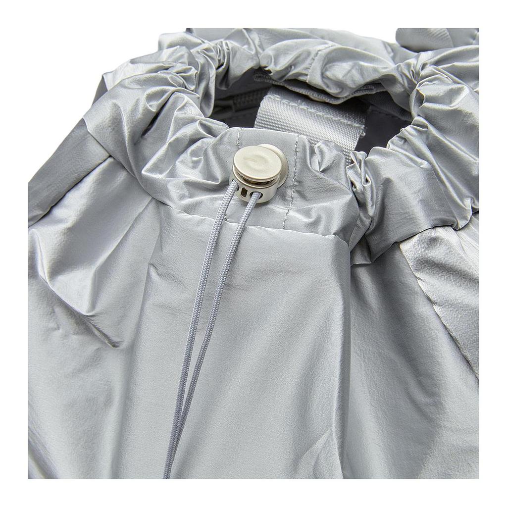 New New Balance Nylon Backpack Unisex Silver NBGCEF70491