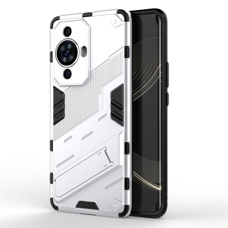 Suitable for Huawei Mate70 Pro invisible bracket mobile phone case Honor 100 punk armor anti-drop protective case