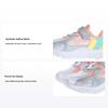Li Ning Chaussures de Sport Confortables Antidérapantes Résistantes à l'Usure Chaussures Décontractées Chaussures pour Enfants Argent YKNR072-2