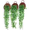 Artificial Pothos Vines: Indoor Decorative Rattan Faux Greenery for Walls and Living Rooms