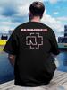 Retro Rock Band Graphic T-shirt - "KAMMSSTEIN" & "SLIPOKOT" Design