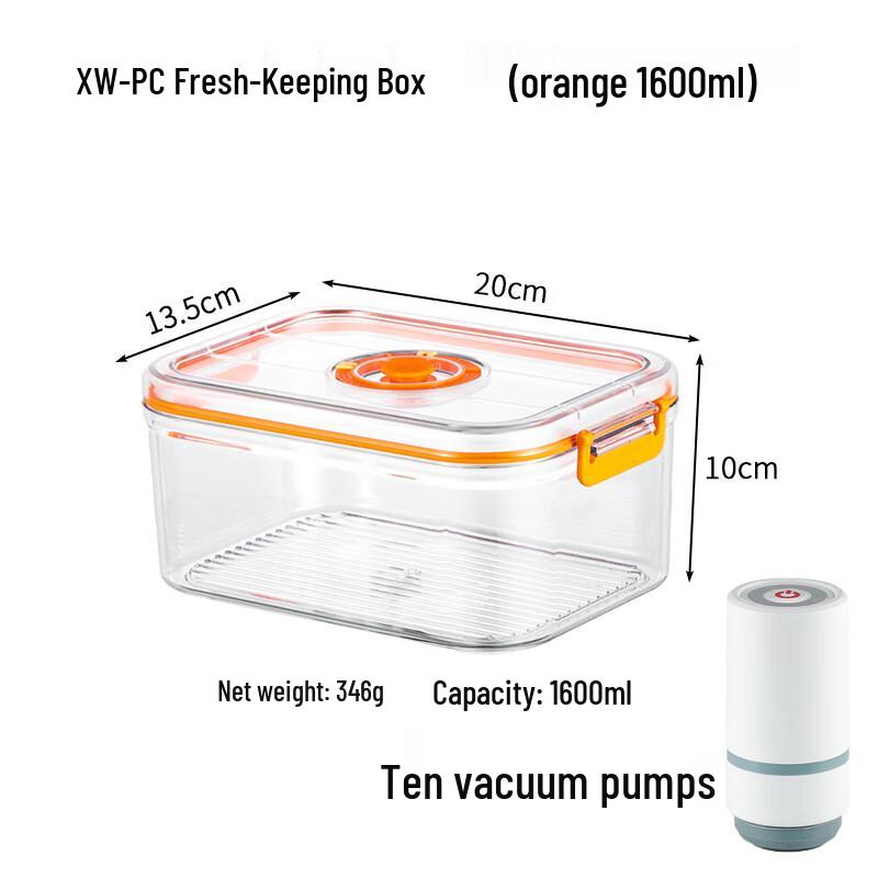 Shixun Vacuum Seal Refrigerator Food Storage Box