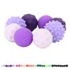 8Pcs Sensory Magnetic Balls High Elasticity Vibrant Colors Textured Fidget Toy Finger Toy