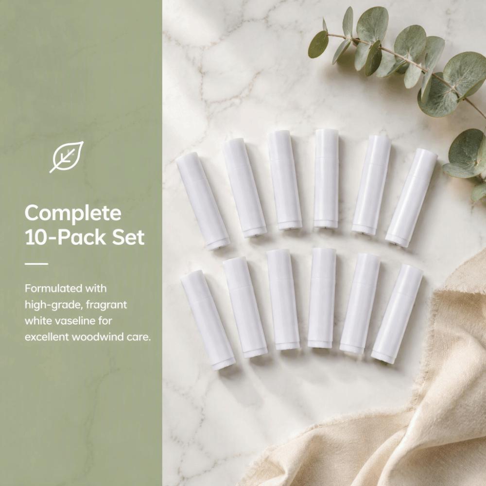 10PCS Tube Form Woodwind Accessory Vaseline Cleaning Care Product For Woodwind Instruments