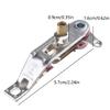 Set of 2 Garment Iron Part Travel Steamer Temp Controller Fabric Steams Iron Thermostat Switch Metal Texture for Steamer
