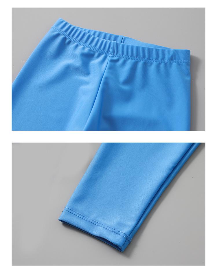 2024 Kinder Schnelltrocknender Badeanzug Set: Langärmiger Sonnenschutz, geteiltes Design für Mädchen & Jungen