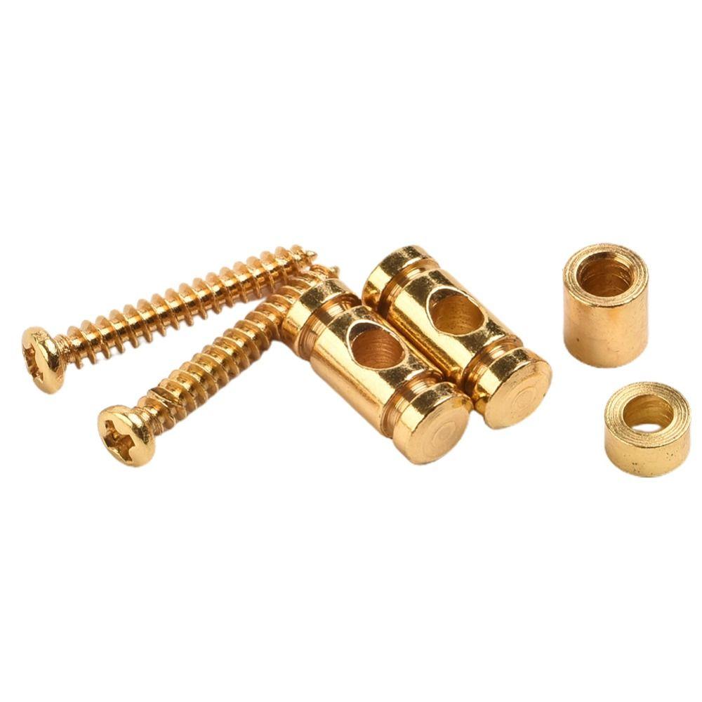 2Pcs/set With Screws Guitar String Pressing Button Guitar Head String Press  Electric Guitars Parts