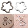 20pcs/lot Antique Silver Bronze Hollow Flower Beads Loose Bead Spacer Connectors DIY for Jewelry Making Bracelet