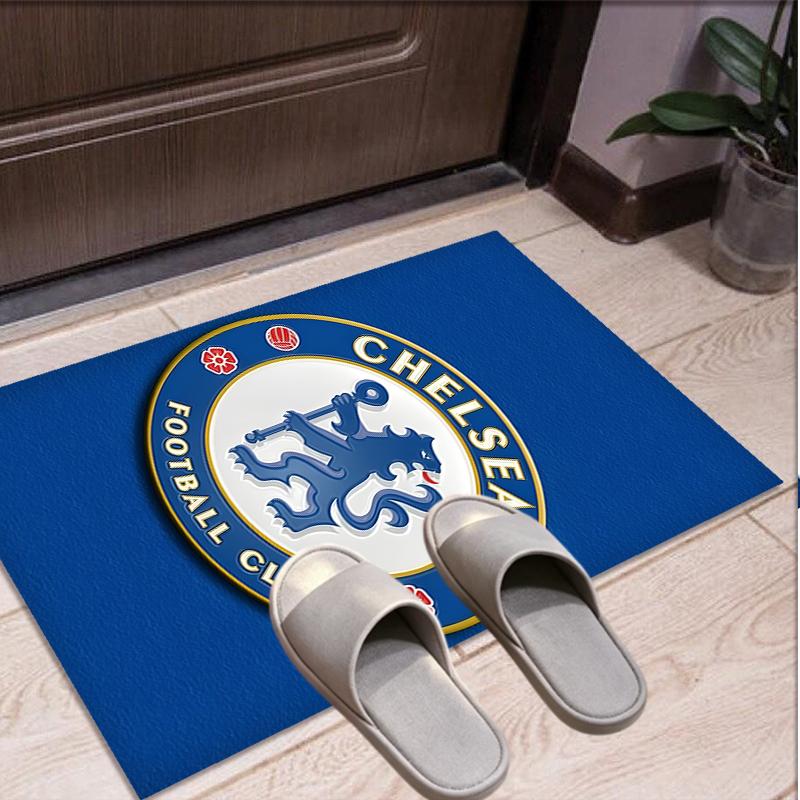 Chelsea F.C Pattern Rug, Indoor/Outdoor Mat, for Picnic, Gameroom, Bedroom, Office, Living Room, Home Decor Carpet, Birthday Gift