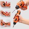 Portable Electric Screw Driver Tool With Screw Bits 45pcs 3.6V Electric Screwdriver Set Cordless Drill USB Charger New