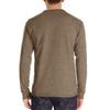 Men's Long-Sleeve Henley Crew Neck T-Shirt for Autumn and Winter