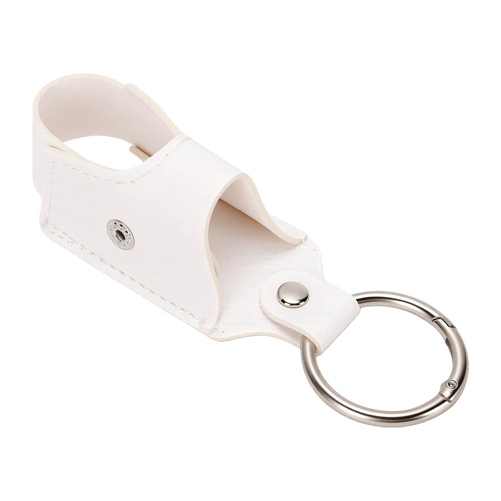 Inhaler Holder Portable PU Leather Inhaler Carrying Holder with Clip for Home Work Travel
