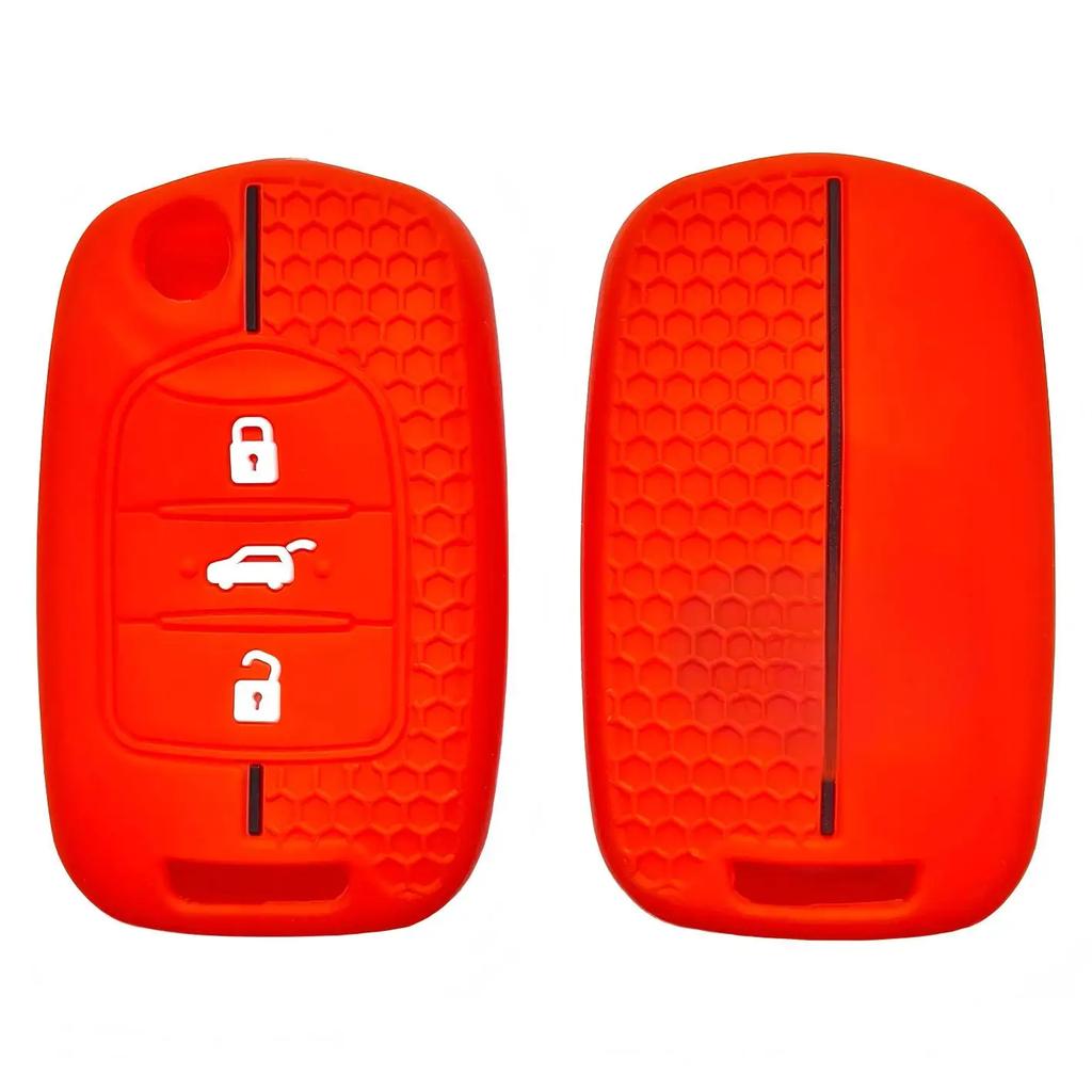 Silicone Car Key Case for Chevrolet N400 Tornado Glory V Baojun 510 560 630 730 EV Rubber Remote Cover Shell Protector Accessory