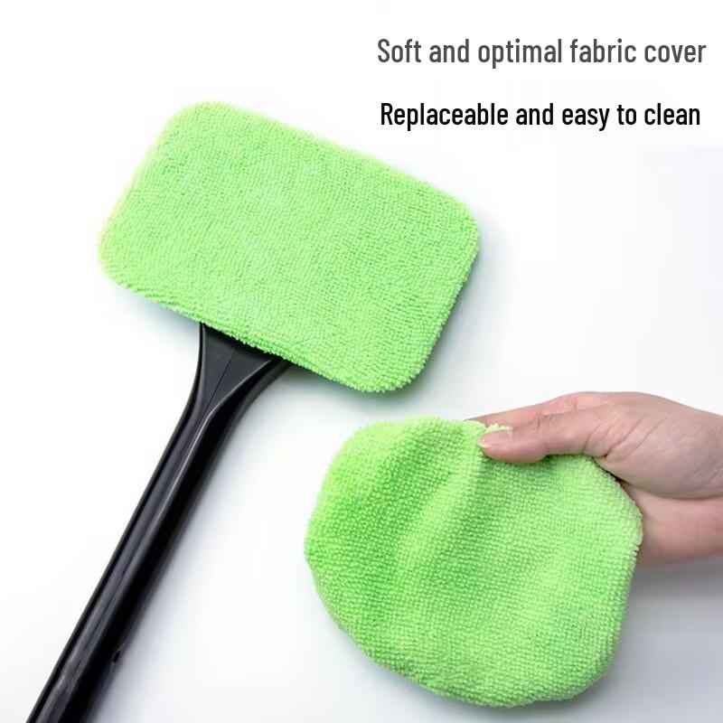 Car Window Defogger & Glass Brush Wiper