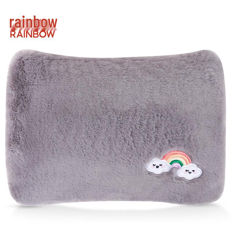 

Rainbow Electric Hand Warmer & Hot Water Bottle - Removable, Pressure-Resistant, Explosion-Proof, Long-Lasting Insulation