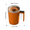 400ML Mini Electric Cafea Cana Auto-Amestecare IPX7 Impermeabil Alimente Sigure Cafea Cana USB Încărcare Rapidă Automată Magnetică Cupă pentru Ceai