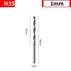 10pcs HSS M35 Cobalt Drill Bit Set For Metal Stainless Steel Drilling Cutter Power Tools Drilling Bit 1-6mm Hole Opener