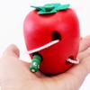 Wooden Worm & Apple Threading Puzzle: Children's Hand-Eye Coordination & Fine Motor Training Toy