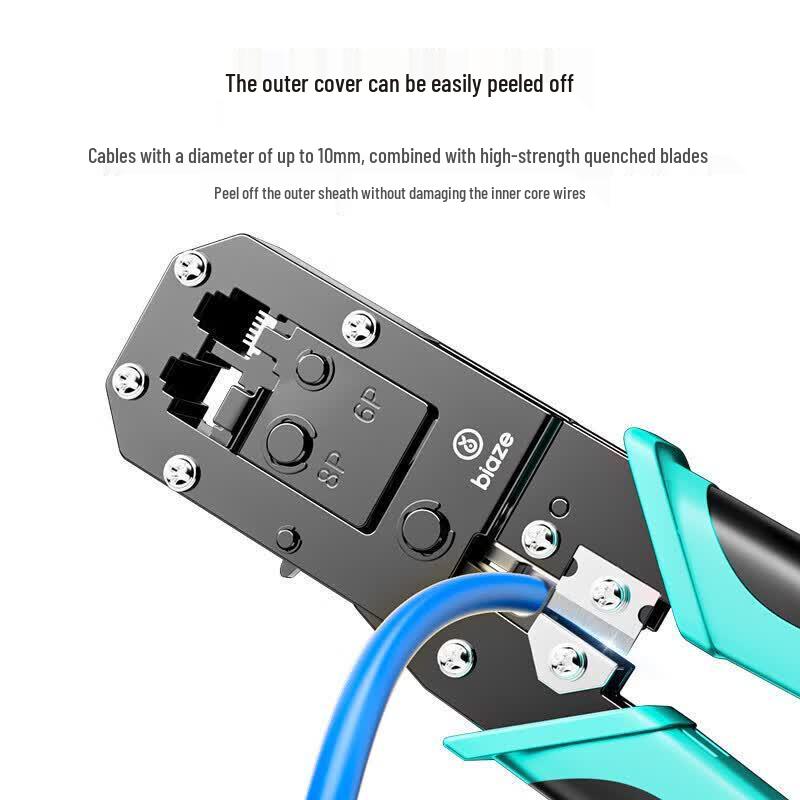 BIAZE Professional Network Cable Crimping Tool
