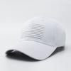 Hot sale High quality American Flag Embroidery Baseball Net Caps Spring and Summer Outdoor Adjustable Casual Hats Sunscreen Hat