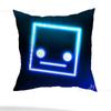 Game G-Geometry D-Dash-s Pillow Case Anti-dustmite Pillowcase Invisible Zipper Silky Short Plush Sofa Cushion Cover