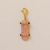 European Fashion 18K Gold Snake Pendant Necklace with Zircon - Stainless Steel Valentine's Day DIY Accessory.