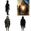 Black Adam Halloween Cosplay Costume Set For Kids And Adults
