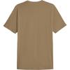 Puma Graphics  Wording Casual Printed Soft Skin-Friendly Short Sleeve T-Shirt Men Tops Dark-Camel 686373-85