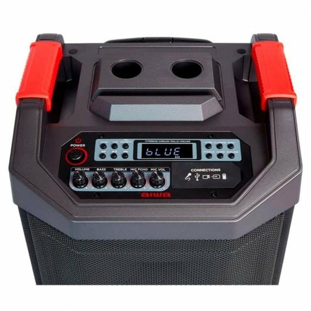 Speaker with Karaoke Microphone Aiwa KBTUS-710MKII 700 W Black (Refurbished C)