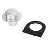 Goulotte de remplissage de carburant Gaz 17-2530 Alliage d'aluminium Remplissage de carburant et Support pour Sand Rails Hot Rods