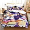 Queen Blade Bedding Set Single Twin Full Queen King Size Bed Set Adult Kid Bedroom Duvet cover Sets 3D Print Anime Bed Sheet Set