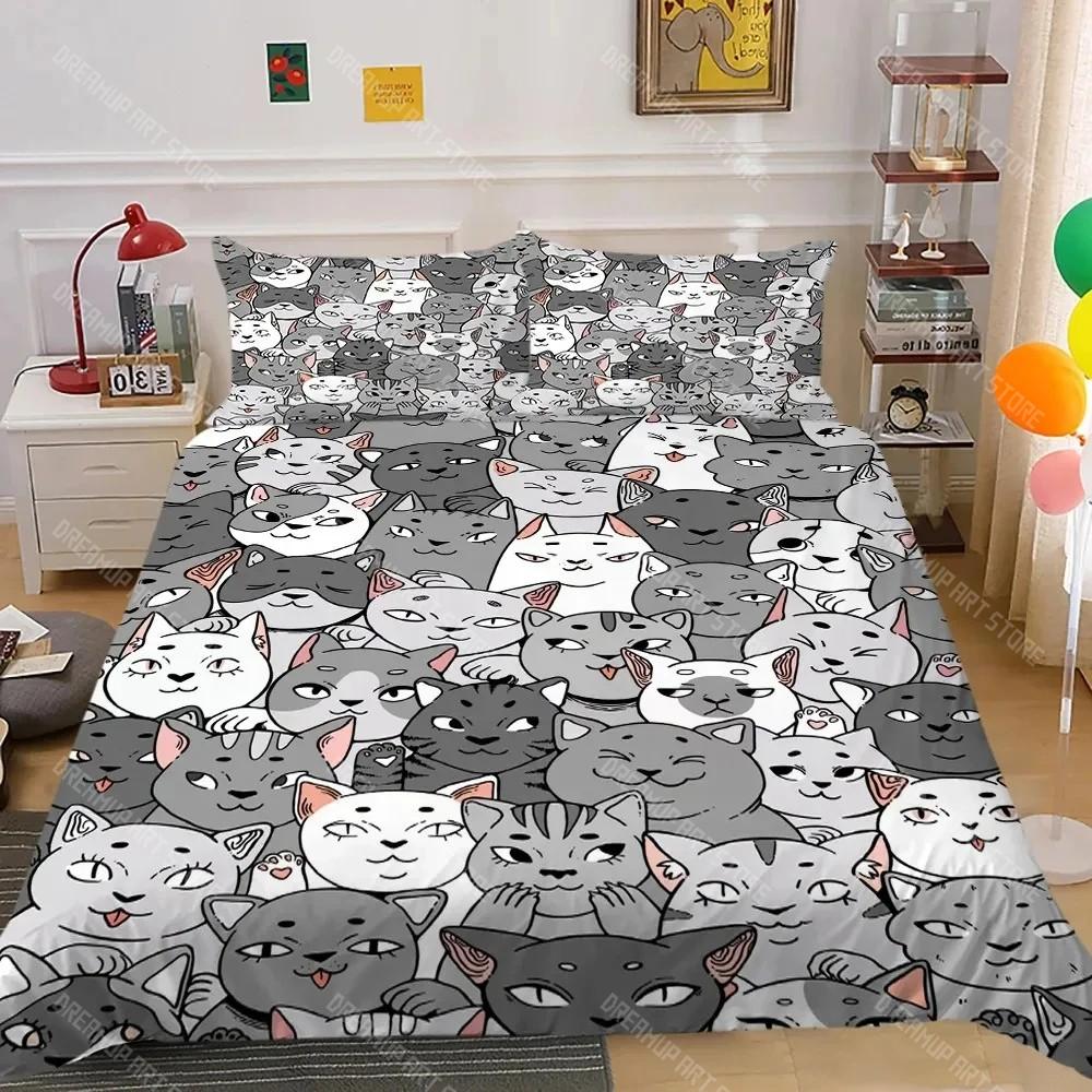Tiere Jungen Bettwäsche Set Niedlich Lustig Gelbes Cartoon Küken Bettbezug Set King Queen Cartoon Tiere Weiche Polyester Steppdecke Bezug