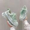 Fashion Women Sneakers Spring New Lace-up Sports Casual Shoes Lace Up Platform Running Shoes Woman Comfort Thick Bottom Vulcanized Shoes